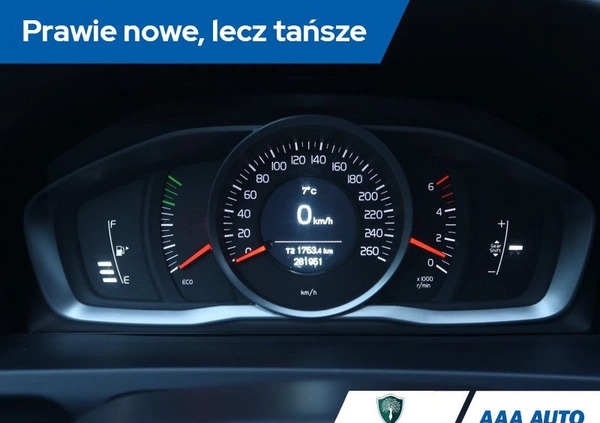 Volvo V60 cena 40000 przebieg: 281945, rok produkcji 2014 z Krzeszowice małe 301